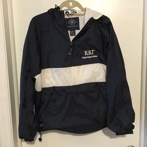 KKG Rain Jacket sorority Kappa Kappa Gamma
